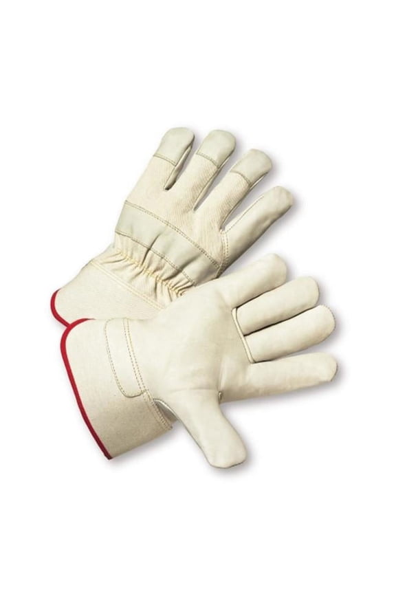 Pip Leather Gloves,XL,Gunn Cut,PR,PK12 5000