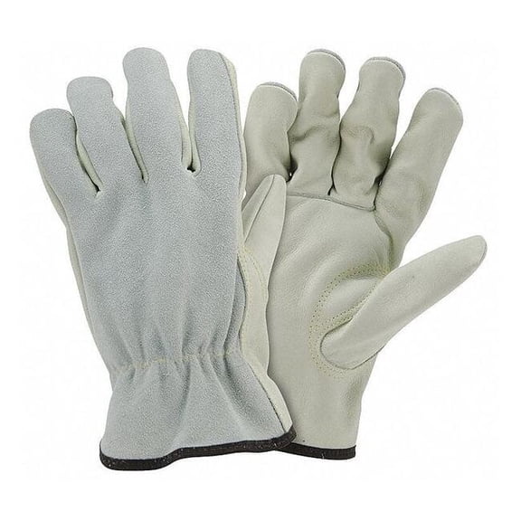 Pip Leathr Palm Gloves,2XL,Beige,Select,PK12 993K/XXL