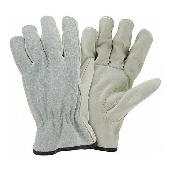 Pip Leathr Palm Gloves,2XL,Beige,Select,PK12 993K/XXL