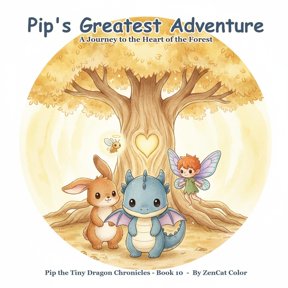 Pip the Tiny Dragon Chronicles Pip's Greatest Adventure: The Heart of the Forest (Pip the Tiny Dragon Chronicles, Book 10): The Complete Series Finale, Book 10, (Paperback)