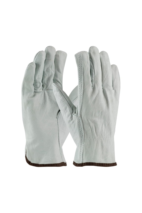 PIP Top Grain Cowhide Drivers Gloves, Straight Thumb, Economy Grade, XL
