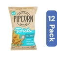 thumbnail image 1 of Pipcorn Twists Corn Sea Salt 4.5 oz (Pack Of 12), 1 of 1