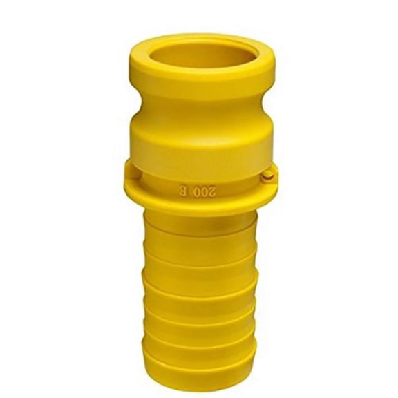 Pipe 1.5 in. Quick Coupling Glass & Reinforced Nylon Male Adapter