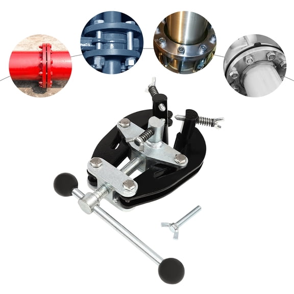 Pipe Alignment Clamp 1-2.5"  Steel Welding Clamp Portable for Pipe to Flange/Elbow