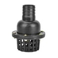 thumbnail image 1 of Pipe Ball Valve 1.5/2/2.5/3/4 Inch Water Pump Foot Valve Black PVC Low Pressure Flat Check Valve For Fluid Machine ,Easy to Operate, 1 of 6