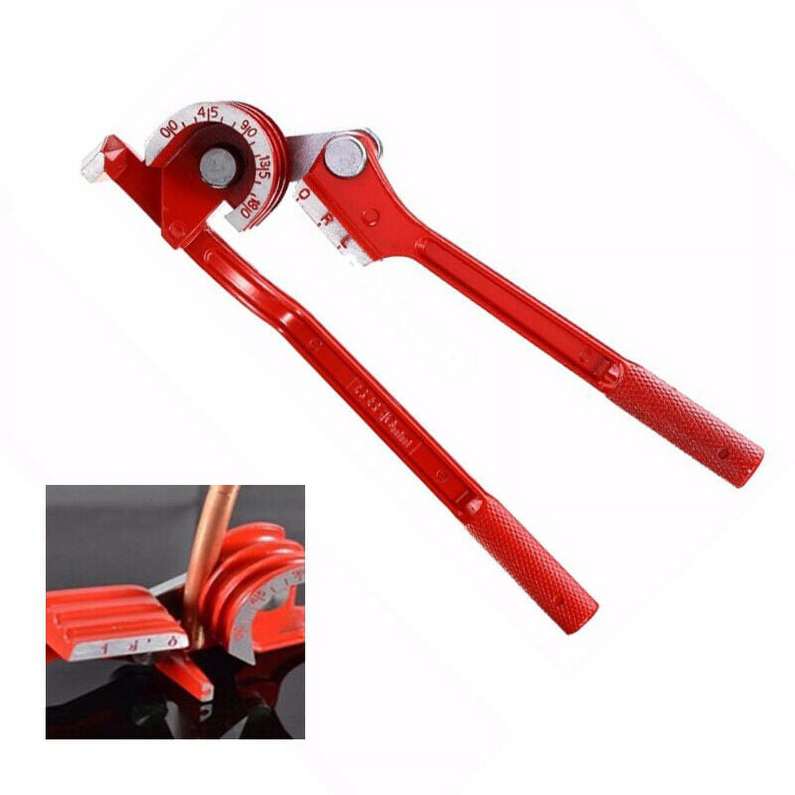 Pipe Bender, Hand Tubing Bender Brake Line Benders with 180 Degree Max Bending Angles, Heavy
