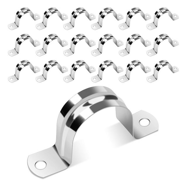 Pipe Clamps Mounting Stainless Steel Clamps for Attaching Water Pipes