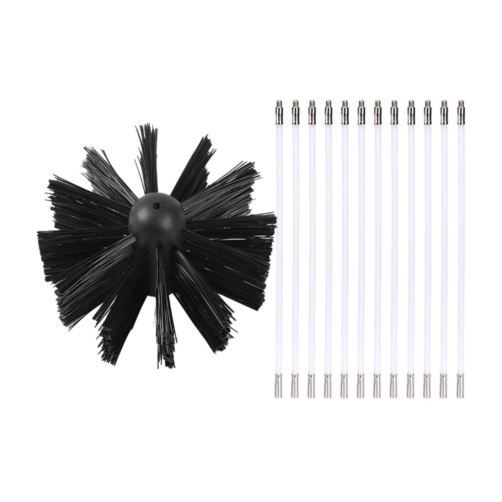 Pipe Cleaner Brushes Set Bendable Nylon Chimney Cleaning Brushes for ...