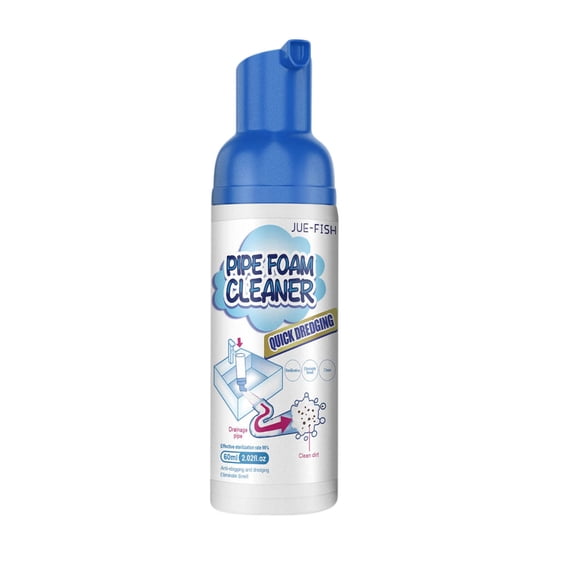Pipe Cleaner Foaming Heavy Oil Stain Cleaner,Best Multi Purpose Degreasing Foam, Stubborn Grease & Grime Remover Spray, All Purpose Cleaning Solution for Kitchen, Oven, Stove, Grill