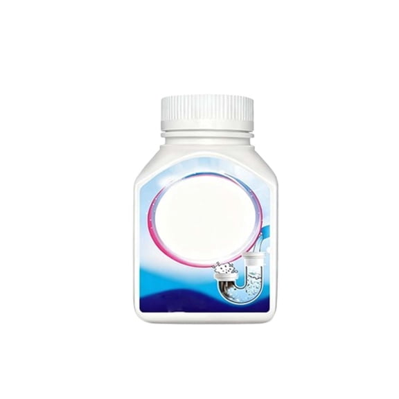 Pipe Cleaner Powerful Clog Remover for Sinks Toilets,Fast Acting Drain Unblocking and Odor Removal,Safe for PVC and Metal Pipes for Kitchens Bathrooms Laundry Areas Household Maintenance-A