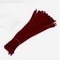 thumbnail image 1 of Pipe Cleaners 100pcs 5mm X 30cm Multi Color Pipe Chenille Stems Pipe Cleaners Party Supplies Handmade DIY Art Craft Pipe Cleaner (Color: Burgundy, Size: 5mm x 30cm), 1 of 1