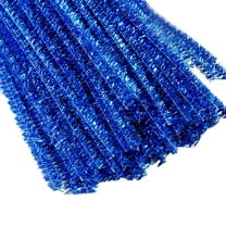 Pipe Cleaners Bulk 100 Pieces 12 Inch Golden Glitter Craft Stems, Fuzzy Sticks DIY Art Supplies for Christmas Birthday Party Decorations and Craft Projects