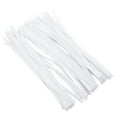 thumbnail image 1 of Pipe Cleaners Bulk,Creative Chenille Stems,Thick Fuzzy Chenille Stem Pipe Cleaners,Creative Chenille Stems for Holiday Home DIY Decorations Handmade Bouquets,White, 1 of 1