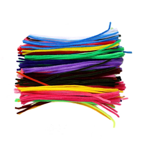 Pipe Cleaners Chenilles Stems Colorful Fuzzy Stick Handmade Craft Art Supplies Fuzzy Wire Stick for Kids and Toddlers