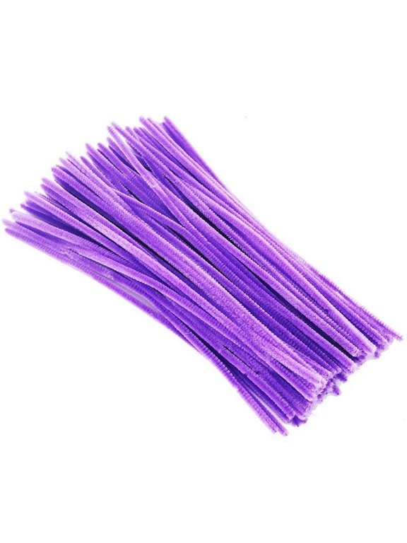 Pipe Cleaners Craft Supplies 100Pcs, Chenille Stems for Art and Craft Projects Creative DIY Decorations, Lovely Room Decor