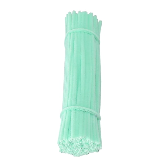 Pipe Cleaners Stems for Arts and Crafts, Soft Polyester Bend Wire Sticks for Model Building and Figures, Twist Craft Stems for Bouquets and Centerpieces, Craft Supplies for Holiday Decor
