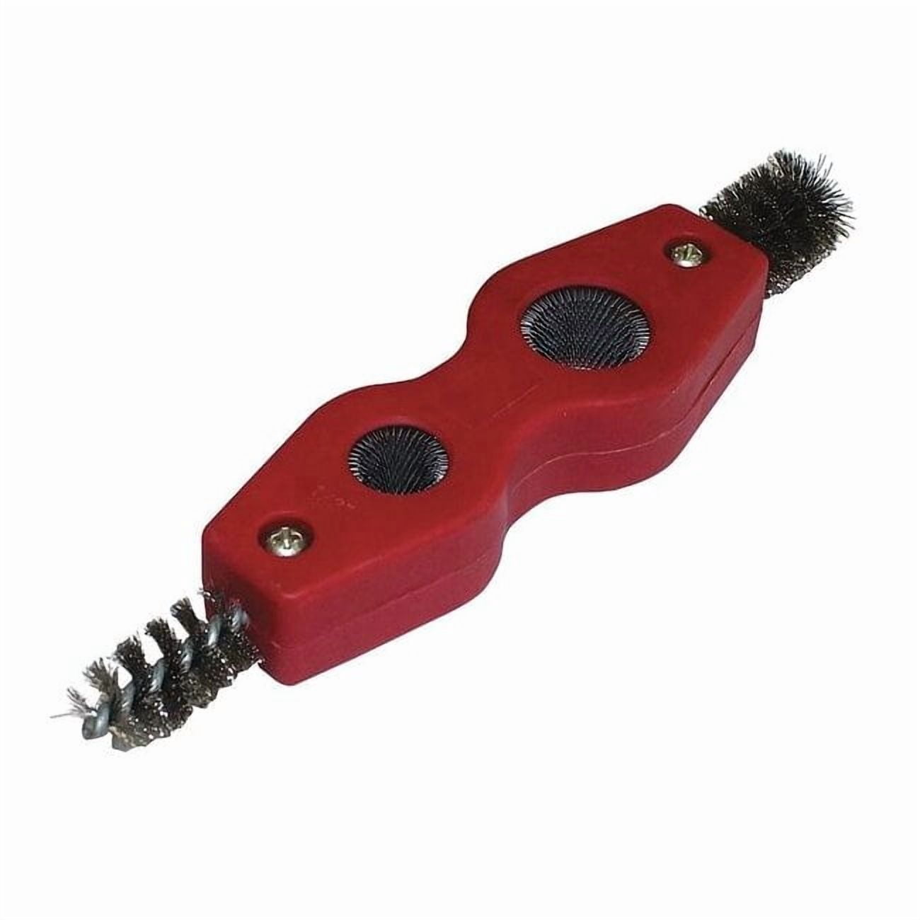 Pipe Cleaning Brush, Silver, Plastic 34A497