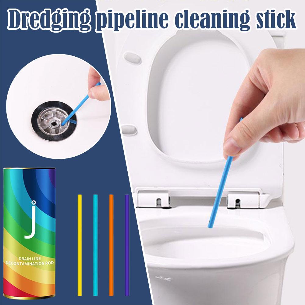 Pipe Cleaning Stick Drain Cleaner and Deodorizer Sticks, Household
