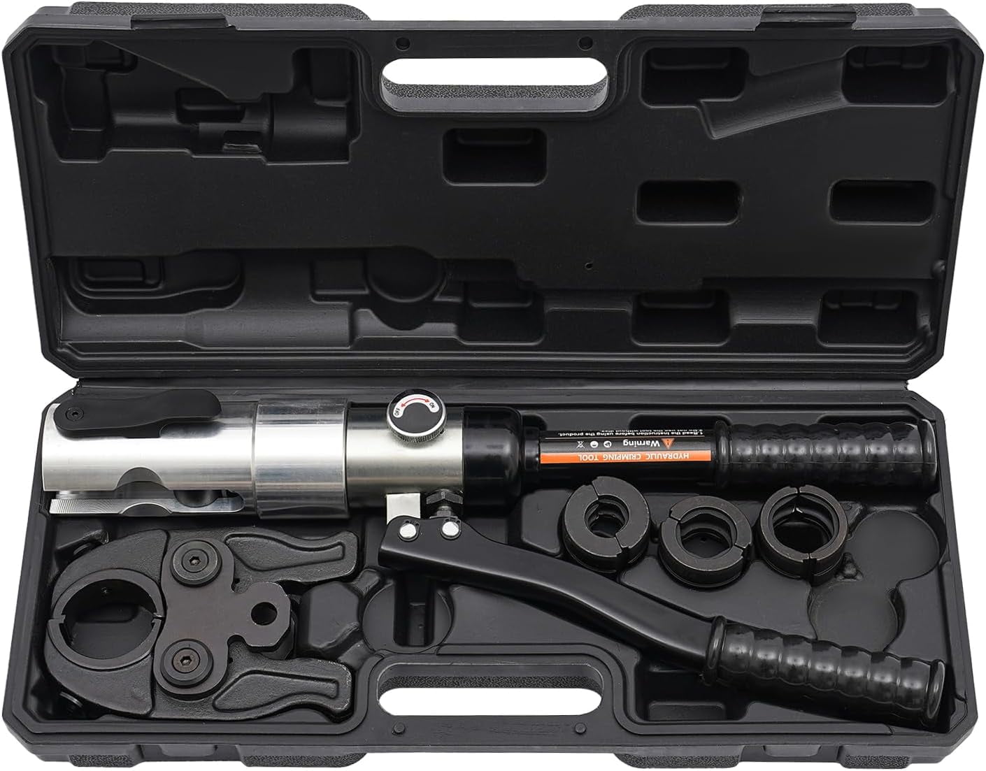 Pipe Crimper, Pipe Press Crimping Tool Kit, Hydraulic Copper Tube Crimping Tool