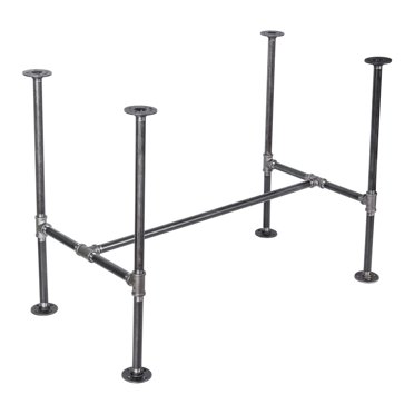 Pipe Décor Industrial Steel Pipe Kitchen Table Kit Poker Design