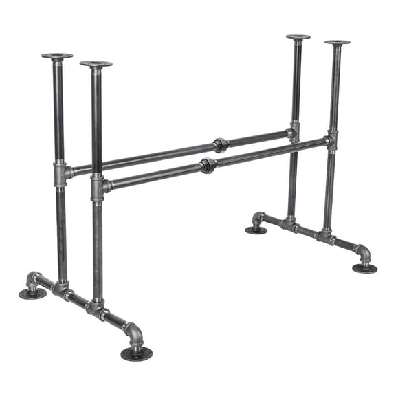 Pipe Dcor Industrial Steel Pipe Kitchen Table Kit Bridge Design