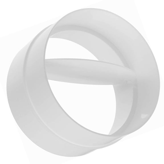 Pipe Draft Blockers Air Duct Check Ventilation Valves 4inch PVC Check Valves Draft Blockers Duct Connector for Bathroom Fan