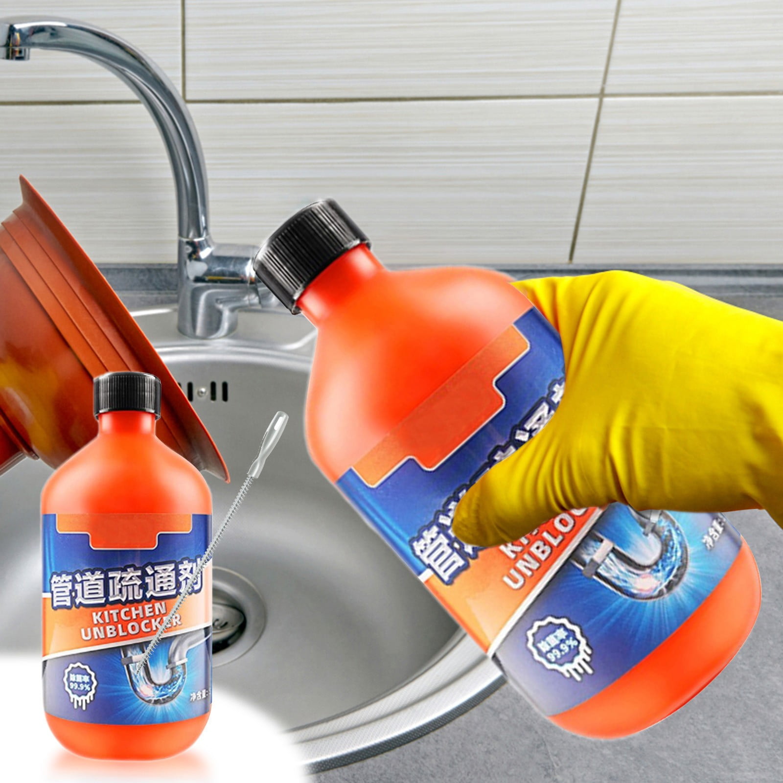 Pipe Dredging Cleaning Powder Clearance Sale, Drains Declogger, for