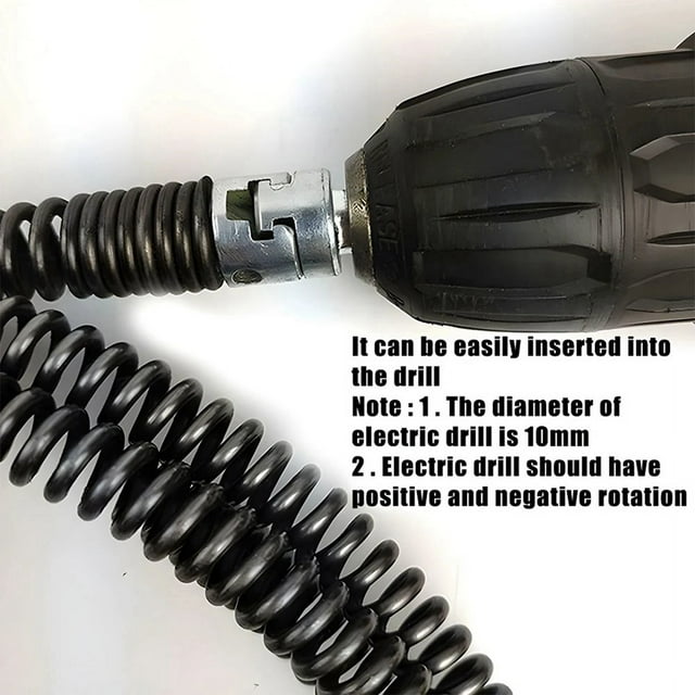 Pipe Dredging Tool Spring Pipe Sewer Pipe Unblocker Sinks Basin