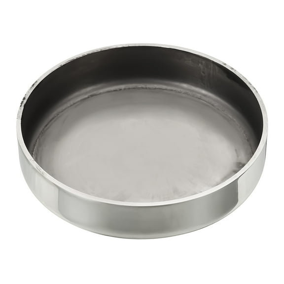 Pipe End Cap,1Pcs 304 Stainless Steel Tube End Cap Round Fitting Cap 3.35"(85mm)ID Polished Weld Pipe Cover