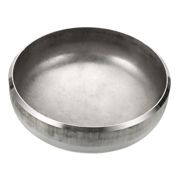 Pipe End Cap,1Pcs 316 Stainless Steel Tube End Cap Round Fitting Cap 96mm (3.78")ID Weld Pipe Cover for Plumbing