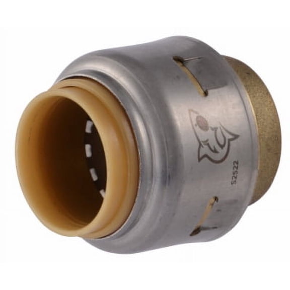 Cash Acme Pipe End Stop, 1/2 In., 4-Pk. Standard Mounting Hardware, Drop-In Replacement