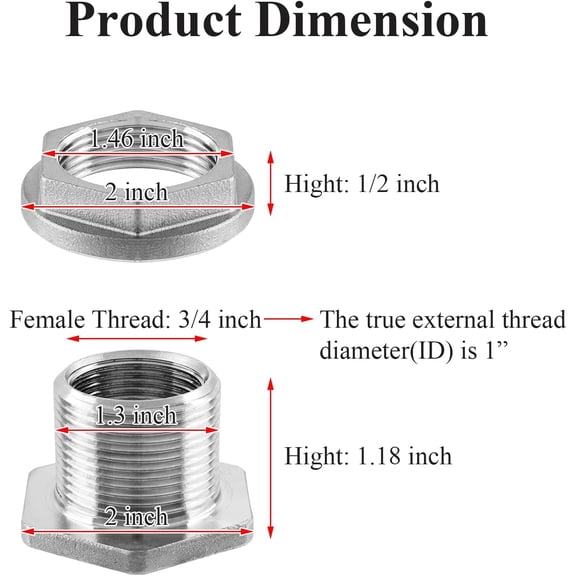 Pipe Extension Joint Connector Set, 2pcs Free Welding AC Copper Pipe Coupling Adapter with Flare Nuts for Copper Pipe Diameter 3/8" and 5/8" Refrigeration HVAC