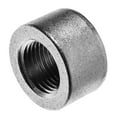 thumbnail image 1 of Pipe Fitting - 304 Stainless Steel - Class 150 - Half Coupling - 1-1/2" BSPT Female x Butt Weld, 1 of 1