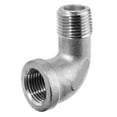 thumbnail image 1 of Pipe Fitting - 304 Stainless Steel - Class 150 - Street Elbow - 1" BSPT Male x BSPT Female, 1 of 1