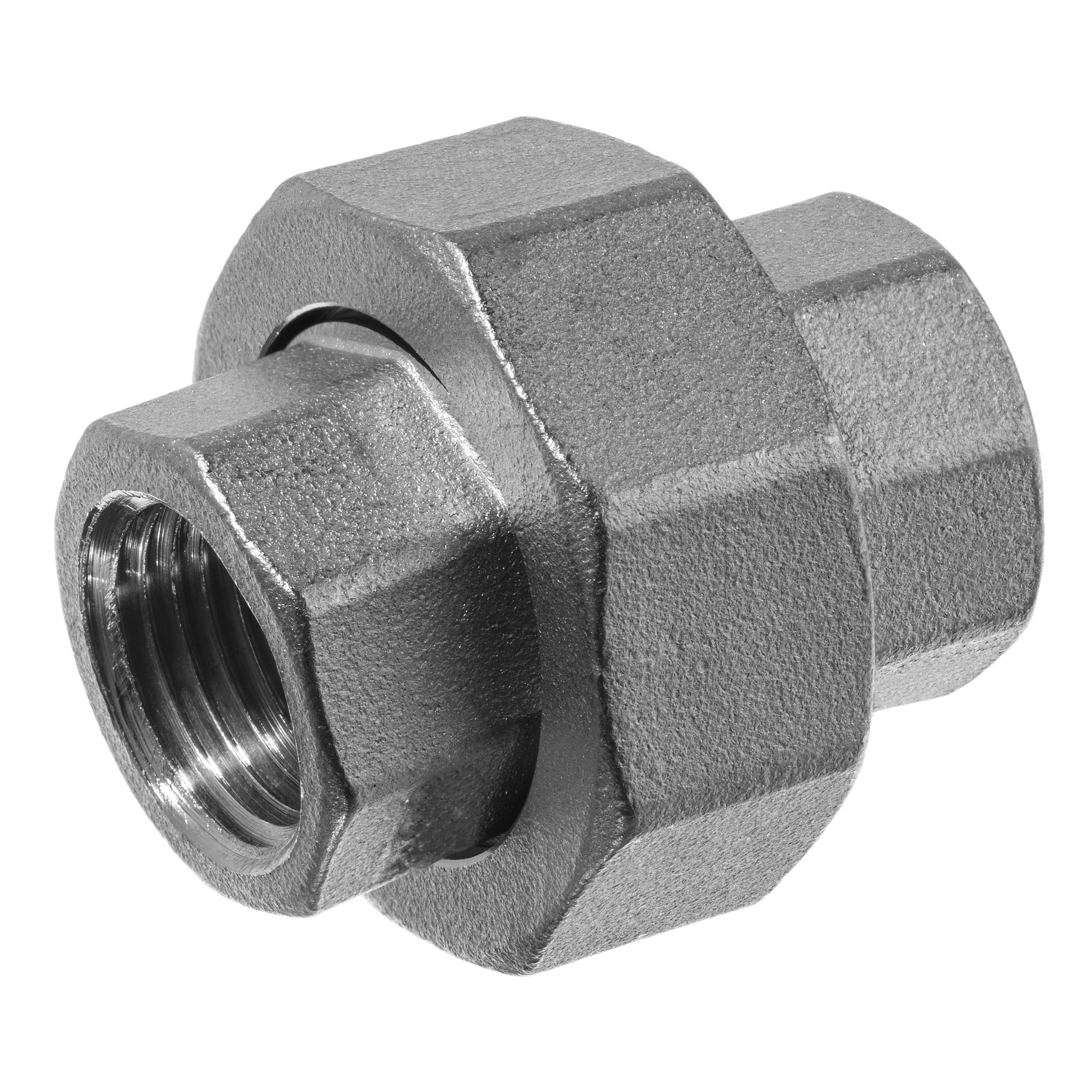 Pipe Fitting - 316 Stainless Steel - Class 150 - Union - 1/4