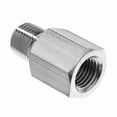 thumbnail image 1 of Pipe Fitting - 316 Stainless Steel - Instrumentation - Adapter - 3/4" BSPP Female x NPT Male, 1 of 1