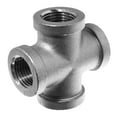 thumbnail image 1 of Pipe Fitting - Aluminum - Class 150 - Cross - 1" NPT Female, 1 of 1