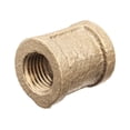 thumbnail image 1 of Coupling Brass Brass Class 125 Pipe Fittings, 1 in Female BSPT X 1 in Female BSPT, 1 of 1