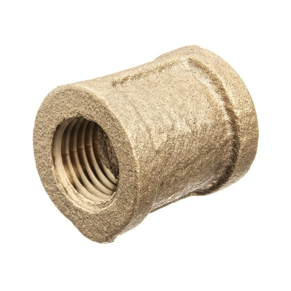 Coupling Brass Brass Class 125 Pipe Fittings, 1 in Female BSPT X 1 in Female BSPT