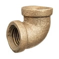 thumbnail image 1 of 90 Degrees  Elbow Brass Brass Class 125 Pipe Fittings, 3/4 in Female BSPT X 3/4 in Female BSPT, 1 of 1