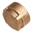 thumbnail image 1 of Pipe Fitting - Brass - Class 250 - Round Cap - 2" NPT Female, 1 of 1