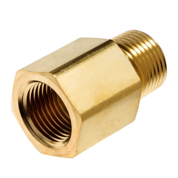 Pipe Fitting - Brass - Instrumentation - Adapter - 3/4" NPT Female x BSPP Male