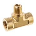 thumbnail image 1 of Pipe Fitting - Brass - Instrumentation - Branch Tee - 1/2" NPT Female x NPT Male, 1 of 1