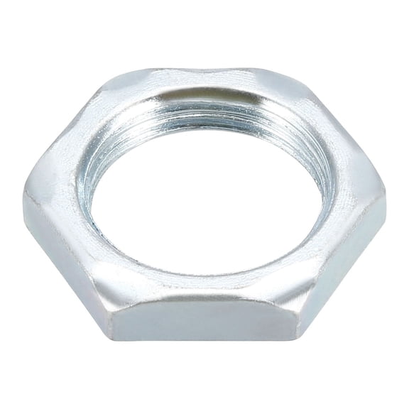 Pipe Fitting Hex Locknut Carbon Steel G1/2" Female Threaded, 5 Pcs