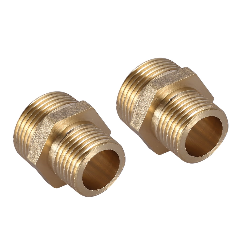 Pipe Fitting Hex Nipple, Durable Easy To Install Wide Application Brass