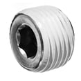 thumbnail image 1 of Pipe Fitting w/ Thread Sealant - 304 Stainless Steel - Class 150 - Hex Socket Plug - 1/4" NPT Male, 1 of 1