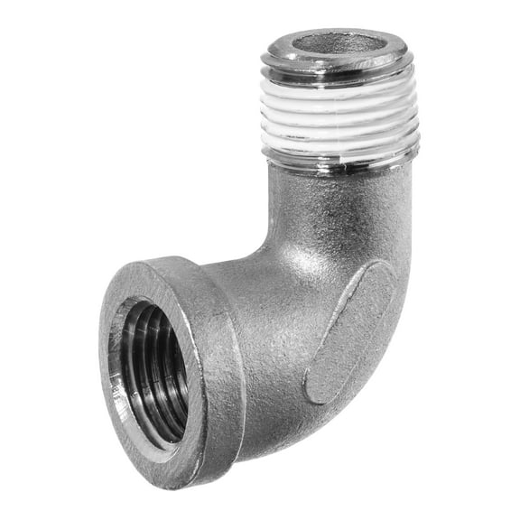 Pipe Fitting w/ Thread Sealant - 316 Stainless Steel - Class 150 - Street Elbow - 2" NPT Female x NPT Male