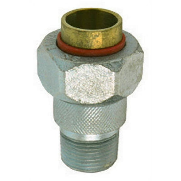 Pipe Fittings, Dielectric Union, Lead Free, 3/4 x 3/4 In.