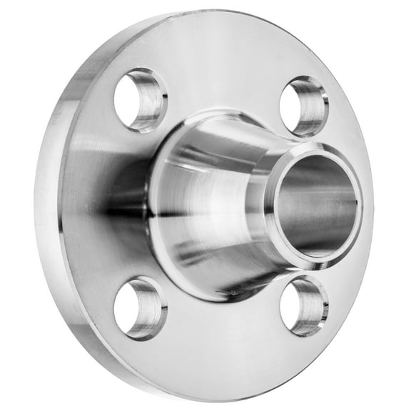 Pipe Flange - 304 Stainless Steel - Class 150 - Weld Neck - 1-1/2" Pipe Size