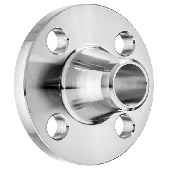 Pipe Flange - 304 Stainless Steel - Class 150 - Weld Neck - 4" Pipe Size